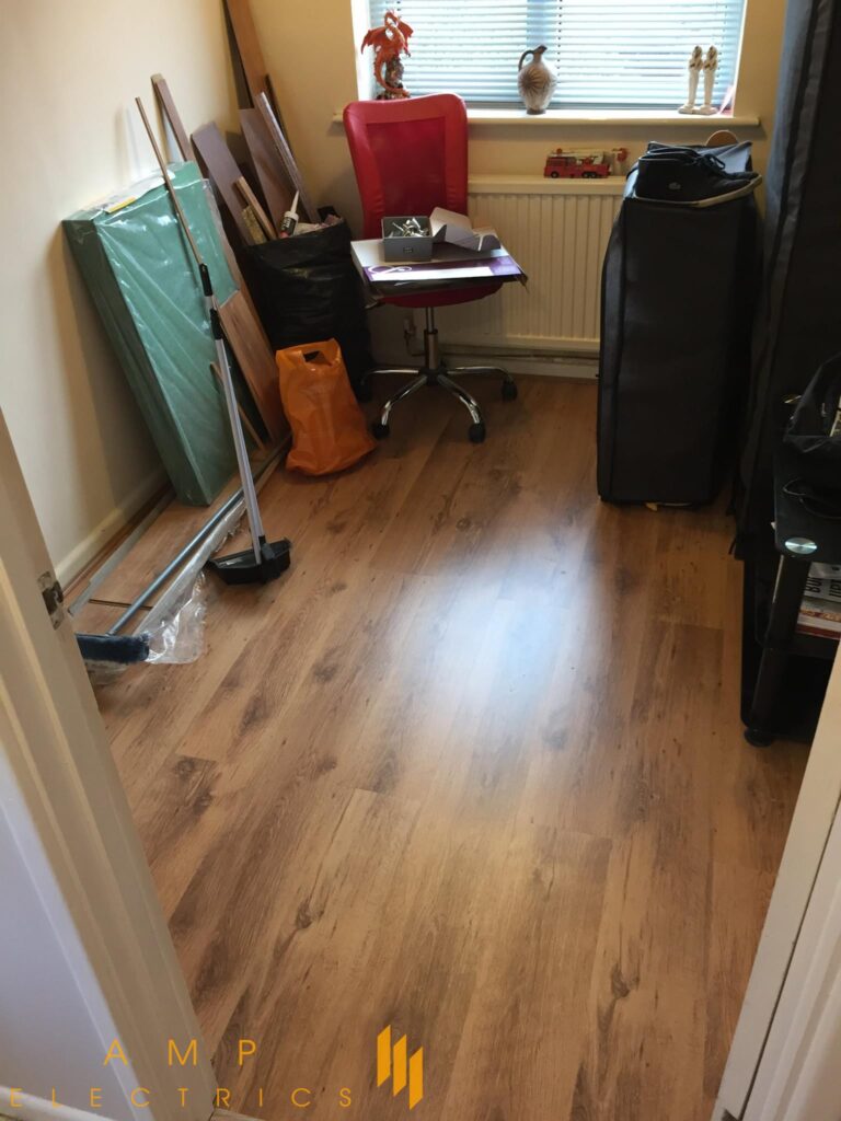 New Flooring And Bedroom Door - Clacton, Essex