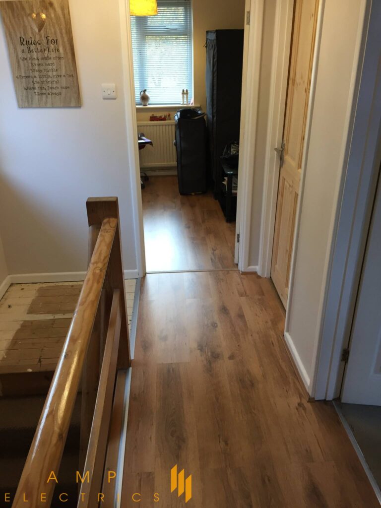 New Flooring And Bedroom Door - Clacton, Essex