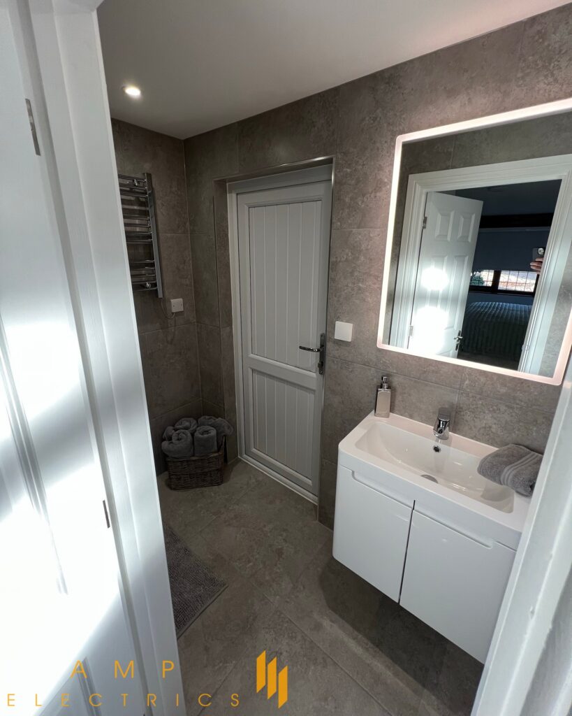 Shower Room Electrical Installation - Colchester, Essex