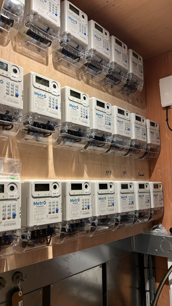 Distribution to Flats Including Intercom & Wifi to 20 Rooms